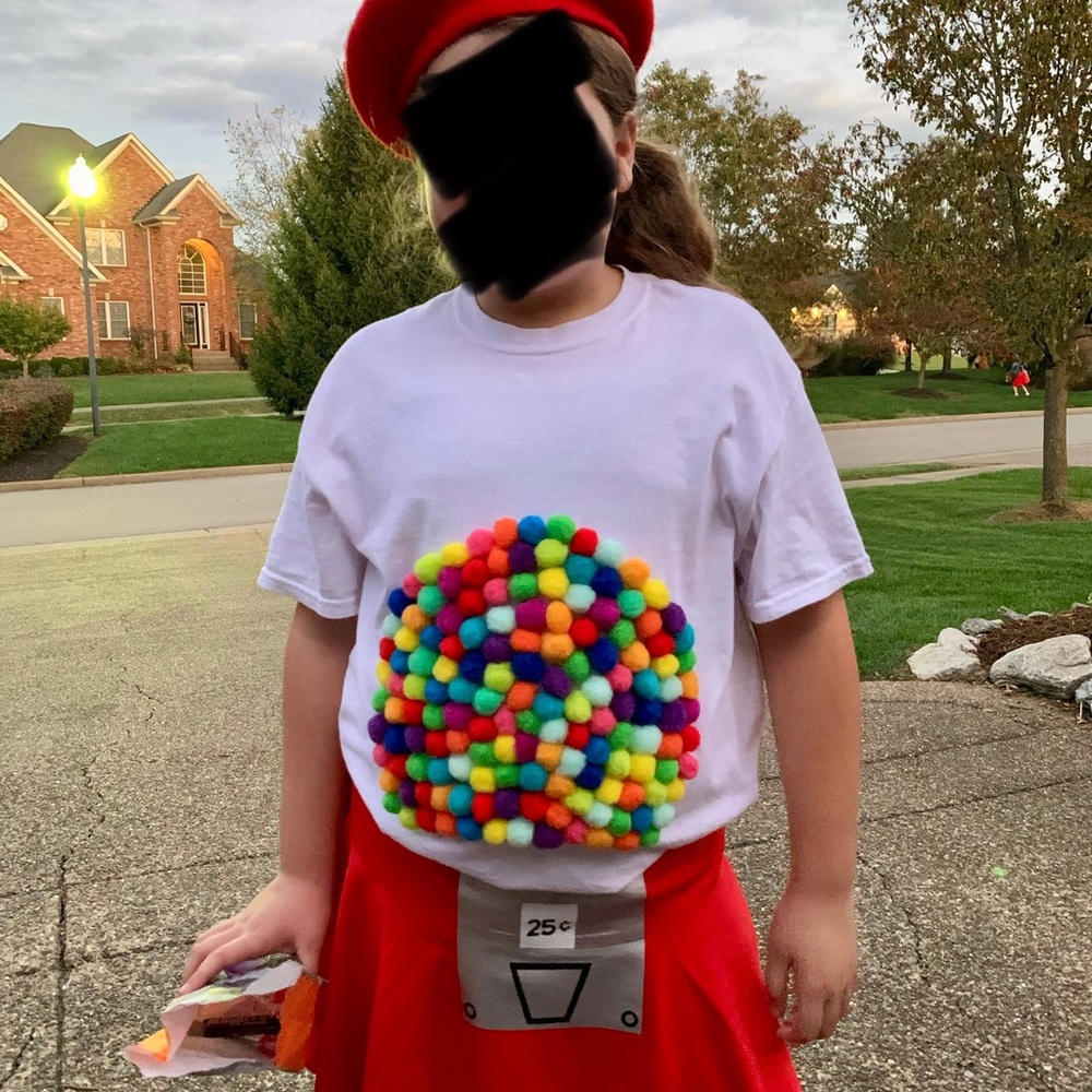 Gumball Machine costume- adult size
